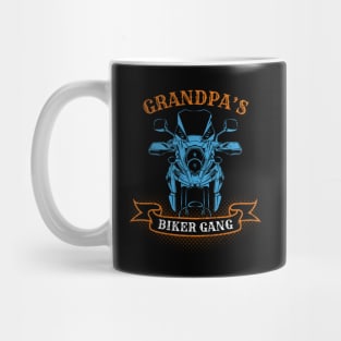 Grandpa's Biker Gang Father's Day Mug